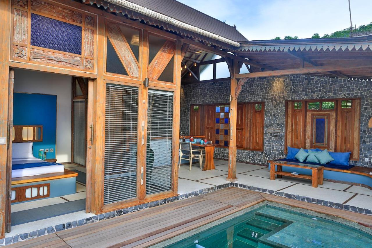 Samsara Villas Gili Air Bagian luar foto